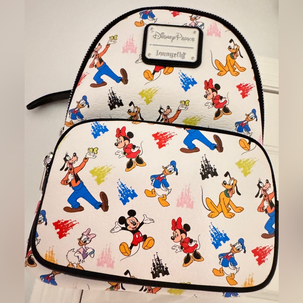 Mickey & Friends backpack - Retired  NWT 
Loungefly - Disney Parks Exclusive
